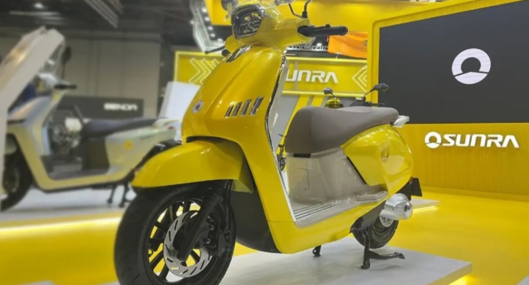 Salah satu motor listrik merek Sunra Future yang ikut berpameran di Periklindo Electric Vehicle Show (PEVS) 2025. (dok.Sunra Future) 