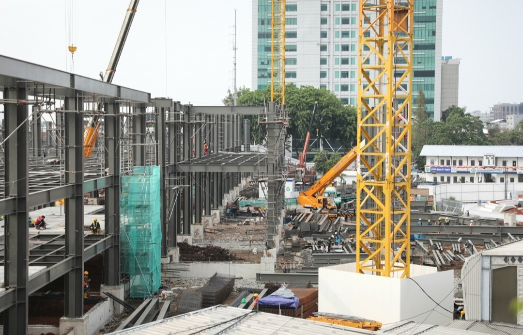 Proyek pengembangan Stasiun Tanah Abang. (Istimewa)