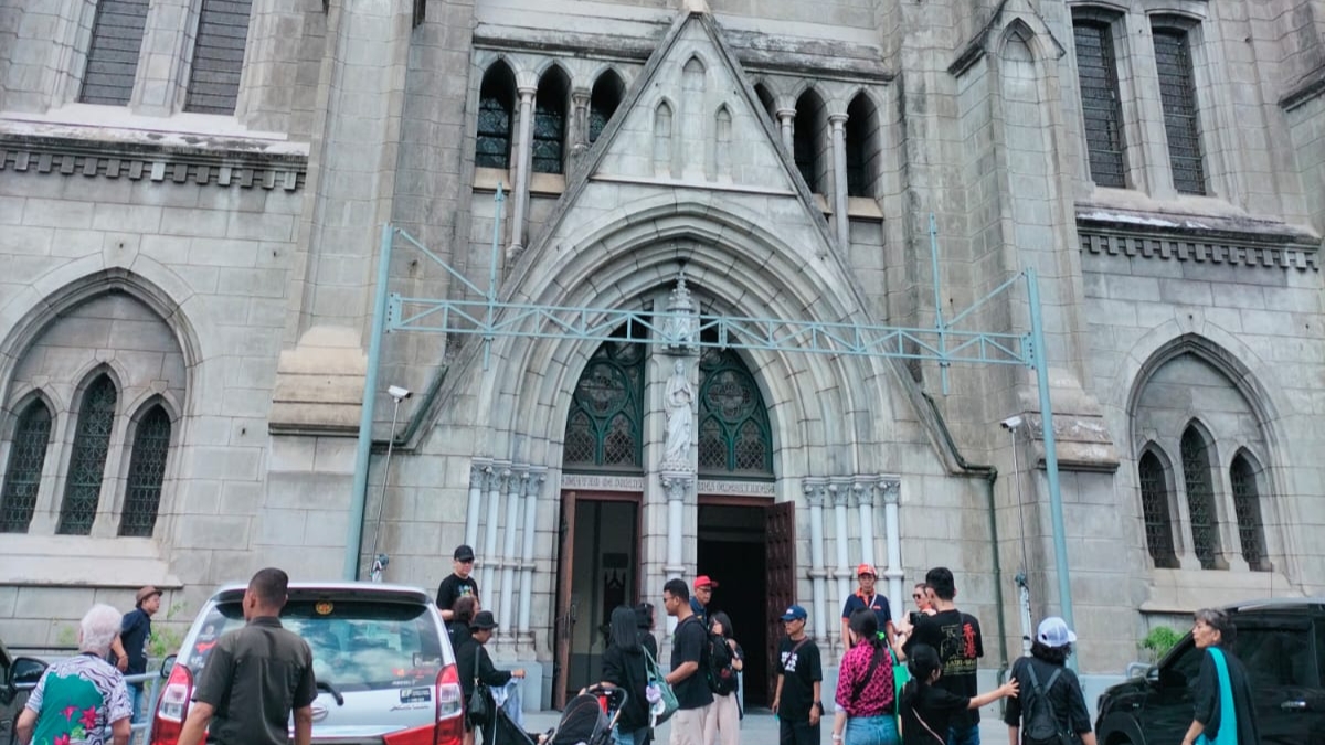 Gereja Katedral, Jakarta. (dok.Warta Lentera)
