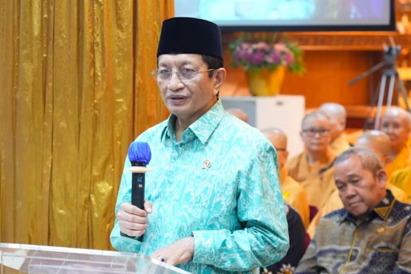 Menteri Agama Nasaruddin Umar. (Dok.Antara).