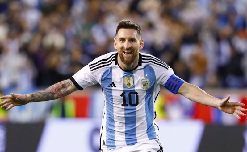 Lionel Messi. (Dok. ANTARA/AFP/ANDRES KUDACKI)