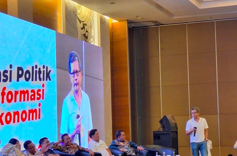 Pengamat politik Rocky Gerung. (Dok. Antara)