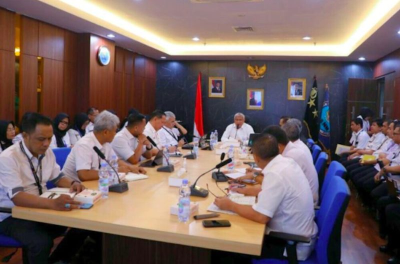 Rapat penyusunan Renstra BNN Tahun 2025-2029 di Jakarta. (Dok. Antara)