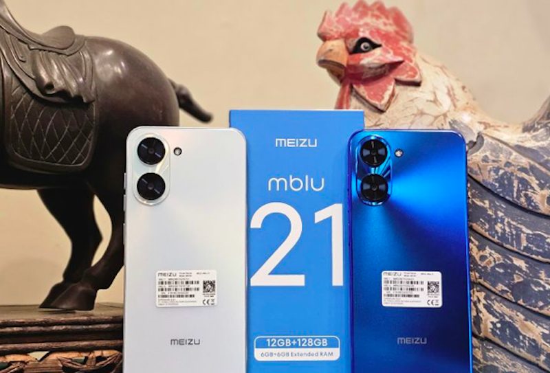 Tampilan Meizu Mblu21 ponsel pintar Rp1 jutaan (Dok. Antara)