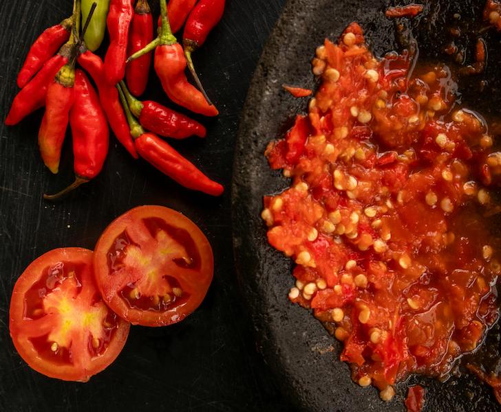 Ilustrasi sambal. (Dok.Pexels)