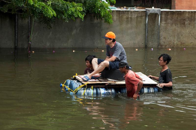Ilustrasi banjir. (Dok.Pexels)