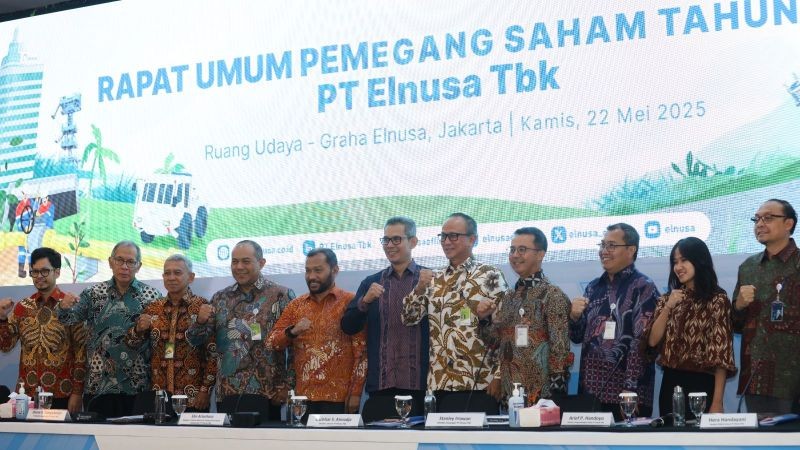 Para pemegang saham PT Elnusa Tbk. menyetujui sejumlah keputusan strategis, termasuk pembagian dividen tunai sebesar Rp285,47 miliar dalam RUPST yang digelar pada Kamis (22/5/2025). (Foto: dok. Elnusa for Warta Lentera)