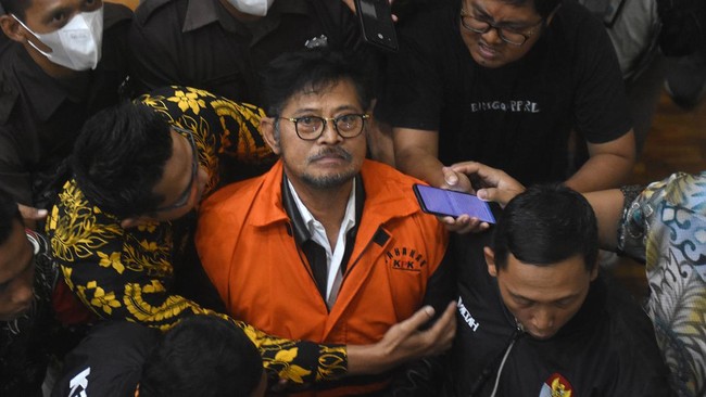 KPK menjebloskan mantan Menteri Pertanian RI Syahrul Yasin Limpo (SYL) ke Lembaga Pemasyarakatan (Lapas) Sukamiskin, Bandung, Jawa Barat. (Foto: IST)