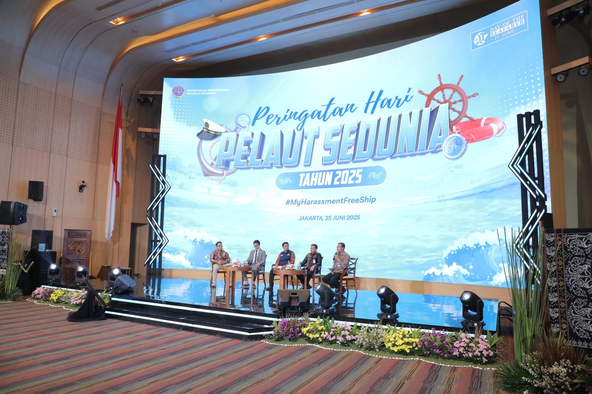 Peringatan Hari Pelaut Sedunia 2025 Ditjen Perhubungan Laut Kementerian Perhubungan. (Dok Ditjen Hubla)