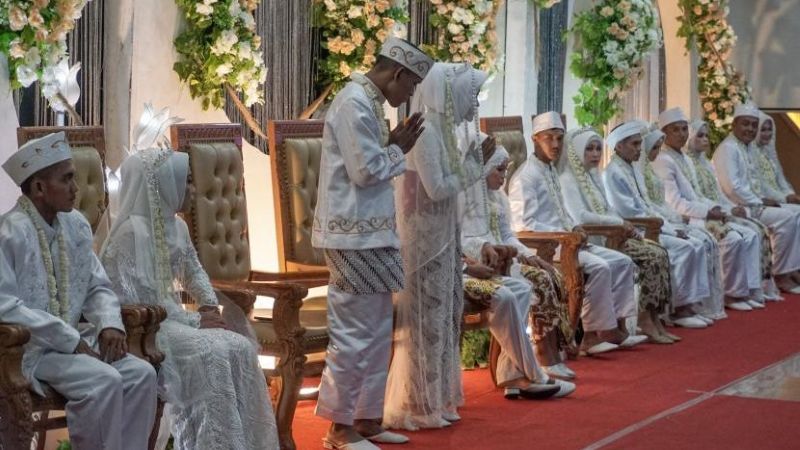Ilustrasi nikah massal (Foto: IST)