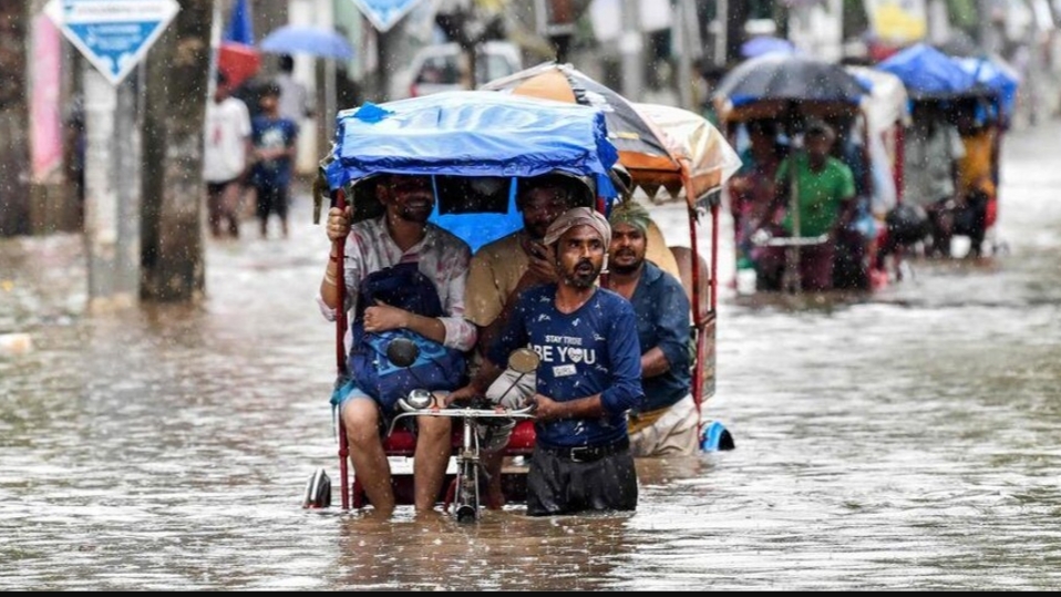 Banjir di India. (Istimewa) 