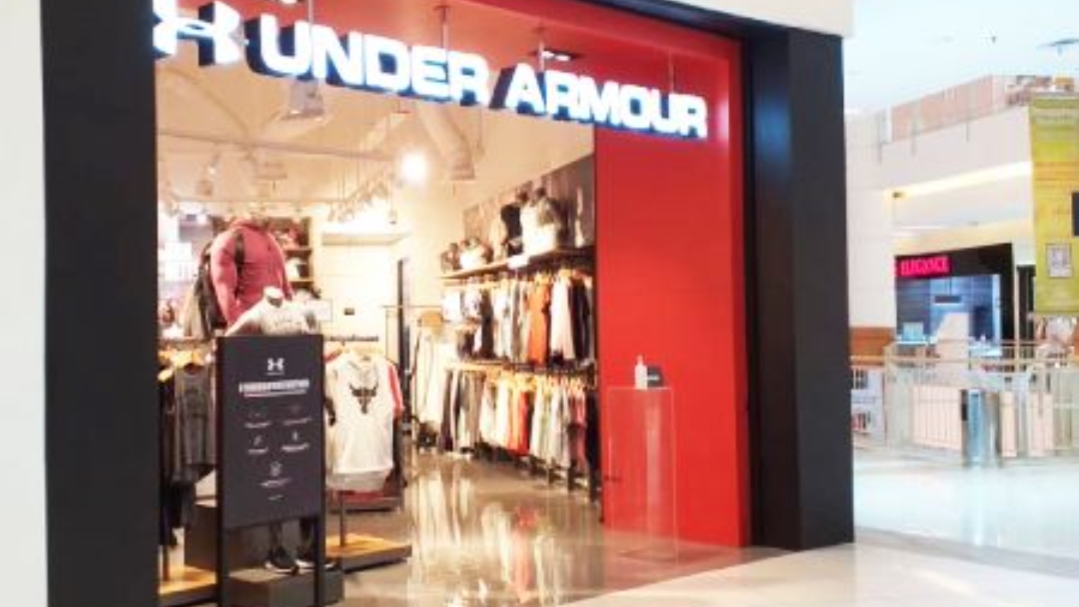Gerai Under Armour di Sumarecon Mall Serpong (SMS) 2, Tangerang, Banten. (Istimewa)