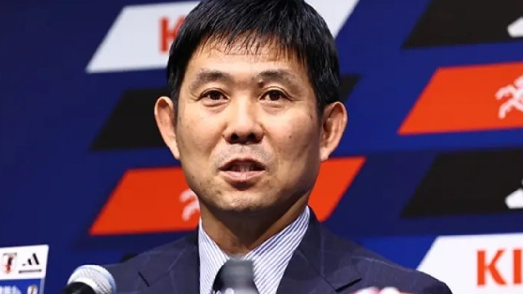 Pelatih Timnas Jepang Hajime Moriyasu. (Istimewa)