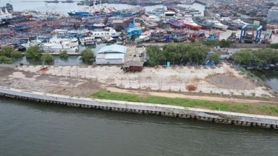 Tanggul Cegah Pesisir di Jakarta. (dok.Kementerian PU)