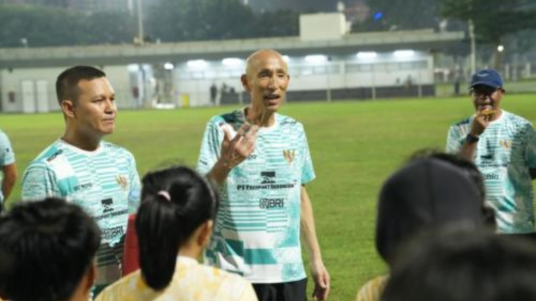 Pelatih Timnas Putri Indonesia Satoru Mochizuki. (dok.PSSI)