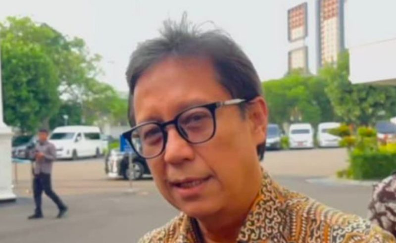 Menteri Kesehatan Budi Gunadi Sadikin saat ditemui di Istana Kepresidenan. (Dok. Antara)