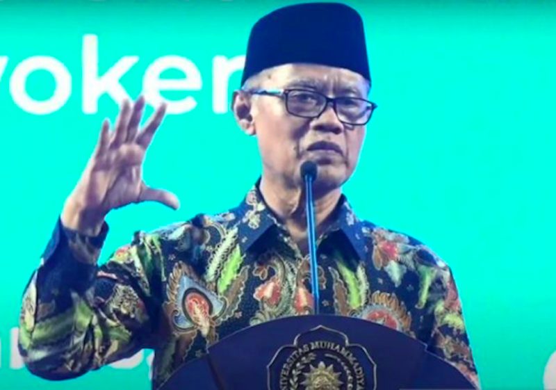 Ketua Umum Pimpinan Pusat Muhammadiyah Haedar Nashir. (Dok. Antara)