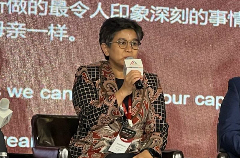 Direktur Pengembangan Bisnis Inalum Melati Sarnita. (Dok. Antara)