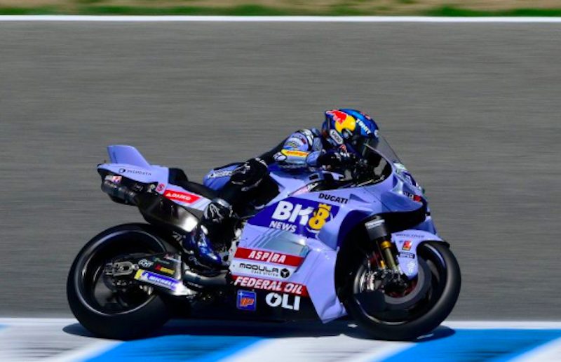 Alex Marquez. (Dok. ANTARA/HO-Gresini Racing)