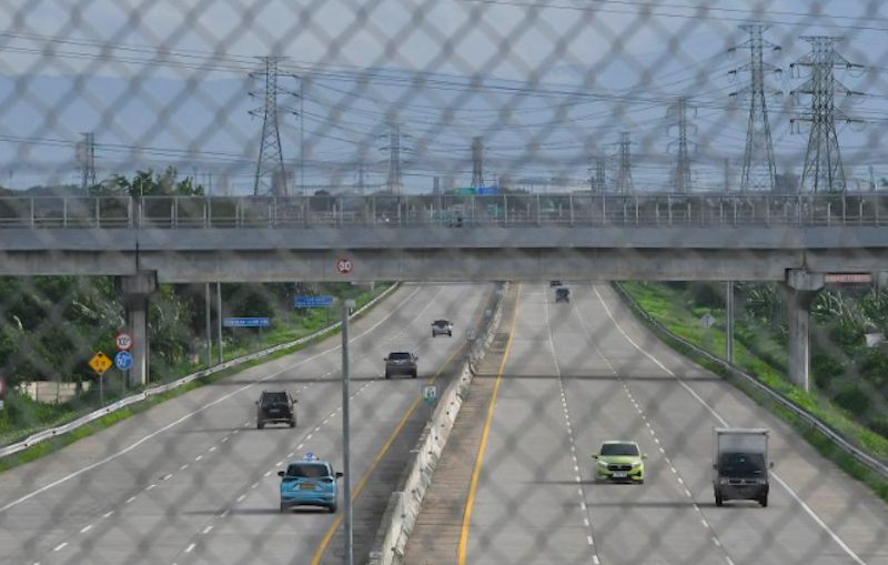 Tol Cibitung-Cilincing di Cibitung, Kabupaten Bekasi, Jawa Barat. (Dok. Antara)