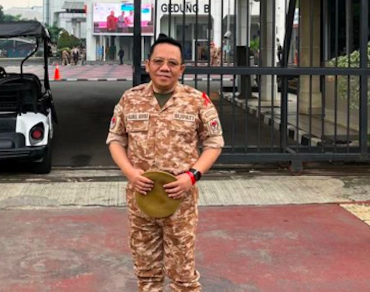 Bupati Lombok Utara, Provinsi NTB Najmul Akhyar. (Dok. Antara)