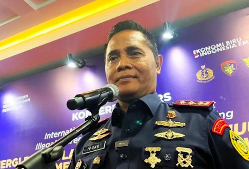 Direktur Jenderal Pengawasan Sumber Daya Kelautan dan Perikanan (PSDKP) KKP Pung Nugroho Saksono (Ipunk). (Dok. Antara)