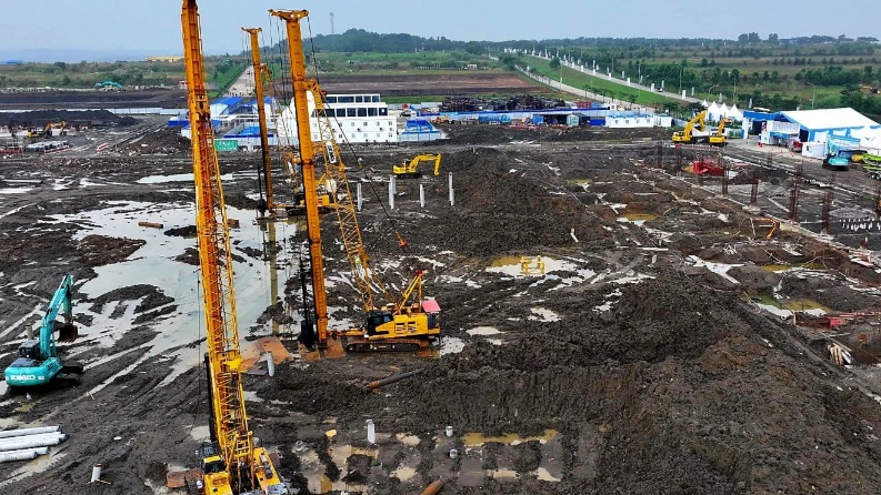 Lokasi pembangunan ekosistem baterai EV di Karawang. (Foto: dok. MIND ID)