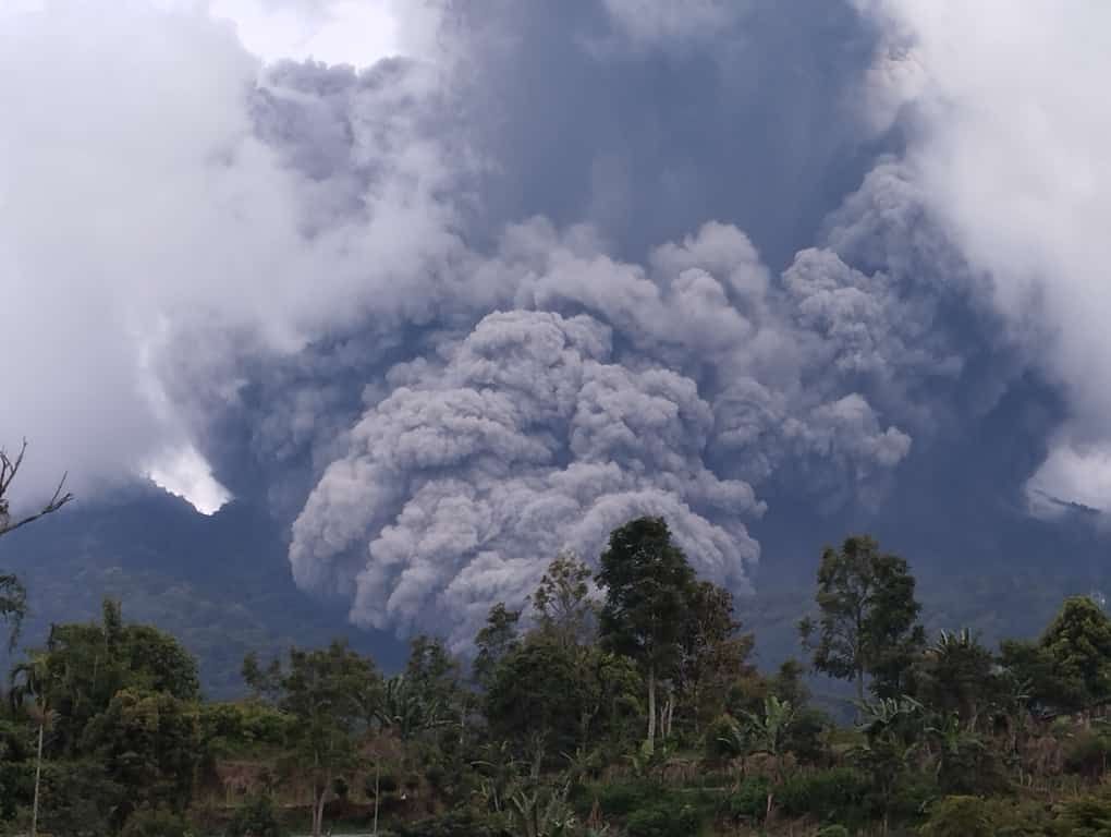 Gunung Marapi di Sumatra Barat (Sumbar). DOK wikipedia