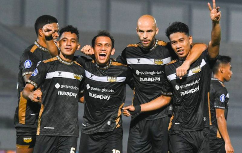 Dewa United berhasil mengalahkan Persita Tangerang dengan skor 4-1. (Dok. Antara)