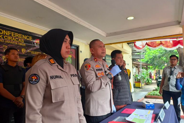 Kapolsek Ciracas Kompol Rohmad Supriyanto. (Dok. Antara)