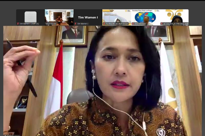 Wakil Menteri Pelindungan Pekerja Migran Indonesia (Wamen P2MI) Christina Aryani (Dok. Antara)