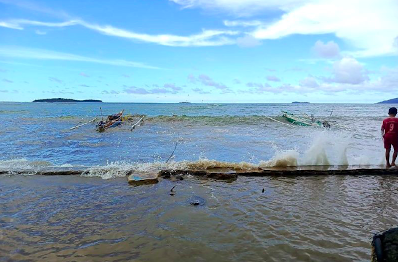 Suasana wilayah pesisir Gorontalo Utara, Provinsi Gorontalo di pantai Ponelo Kepulauan (30/5/2025). (Dok. Antara)