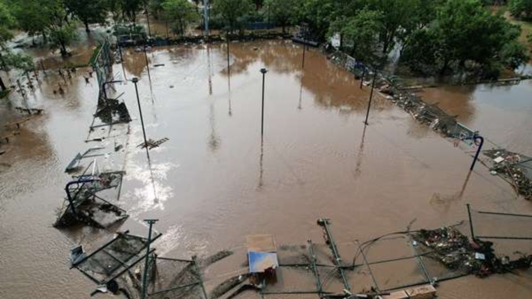 Banjir di Beijing. (AFP)