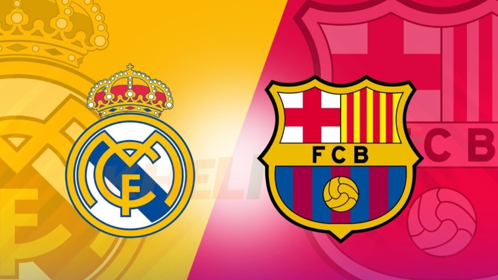 Bendera klub sepakbola Real Madrid dan Barcelona. (Ilustrasi)