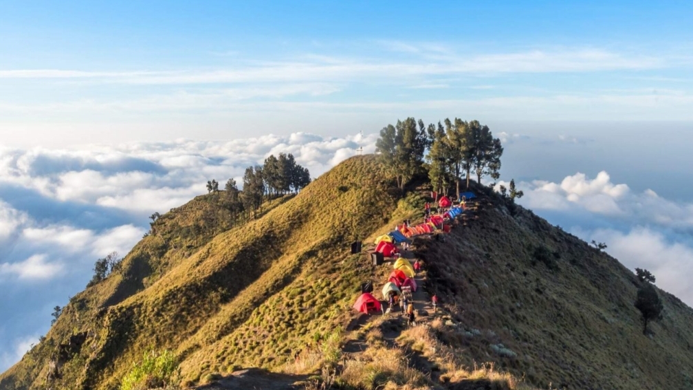Gunung Rinjani. (Istimewa)