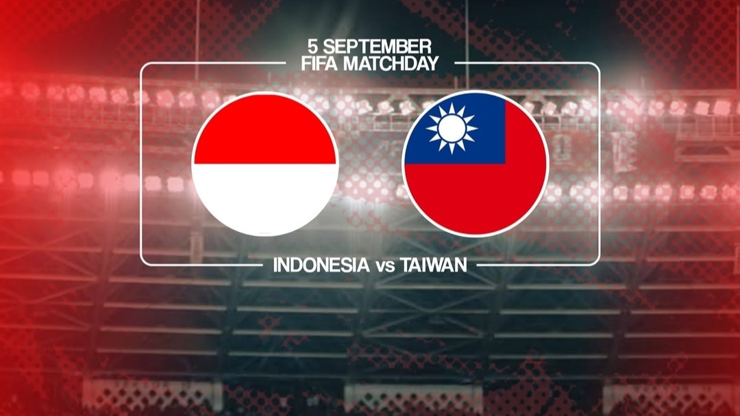 FIFA Matchday antara Indonesia vs Taiwan berlangsung 5 September 2025 di Stadion Gelora Bung Tomo, Surabaya. (Instagram)
