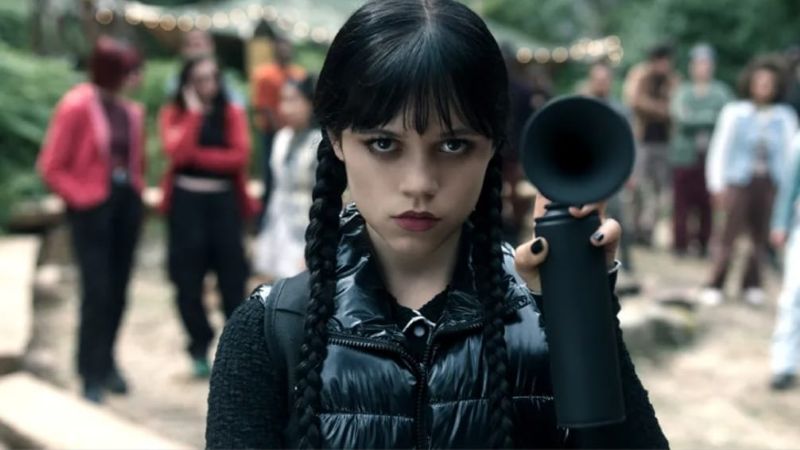 Salah satu adegan dalam serial Wednesday season 2. (Foto: Netflix)