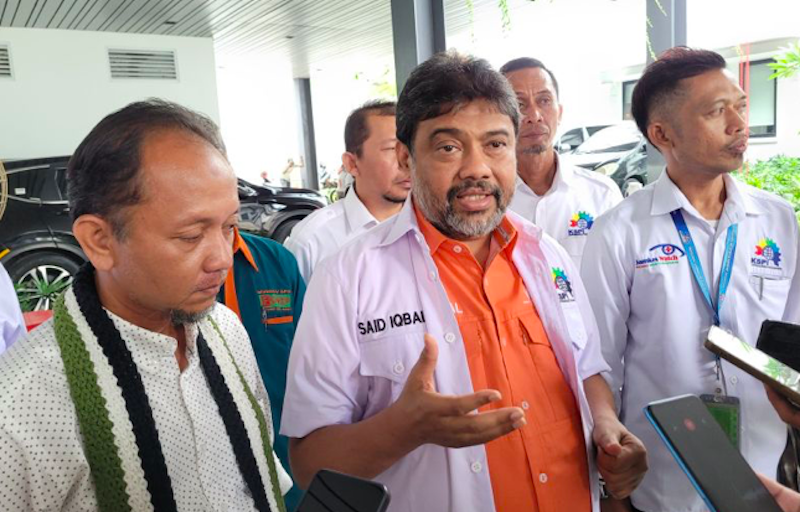 Presiden Konfederasi Serikat Pekerja Indonesia (KSPI) Said Iqbal. (Dok. Antara)