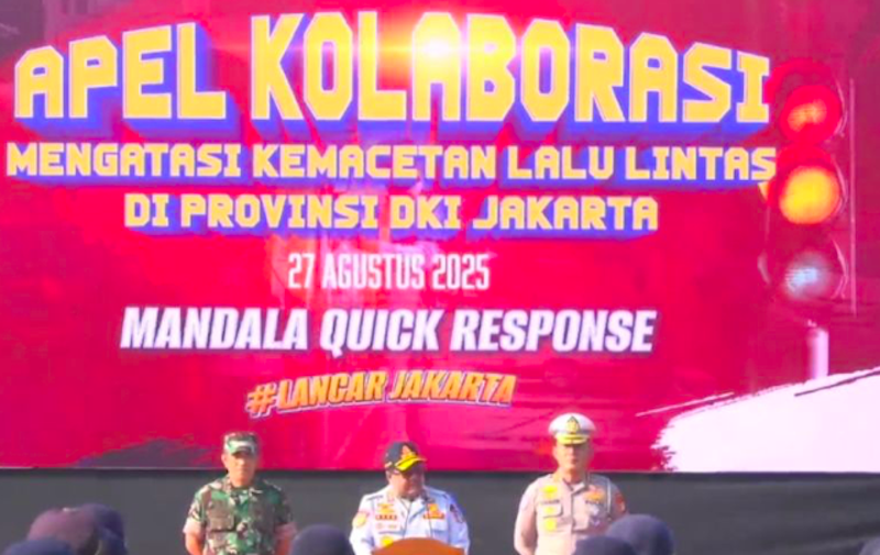 macet TB Simatupang, proyek strategis nasional, Pemprov DKI, pemerintah pusat, Rano Karno, solusi kemacetan. (Dok. Antara)