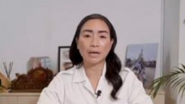 Anggota DPR RI dari Fraksi Partai Gerindra Rahayu Saraswati mengunggah video pengunduran dirinya di media sosial, kemarin. (Tangkapan layar) 