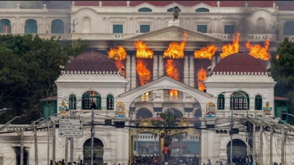 Kerusuhan di Nepal. (dok.BBC)