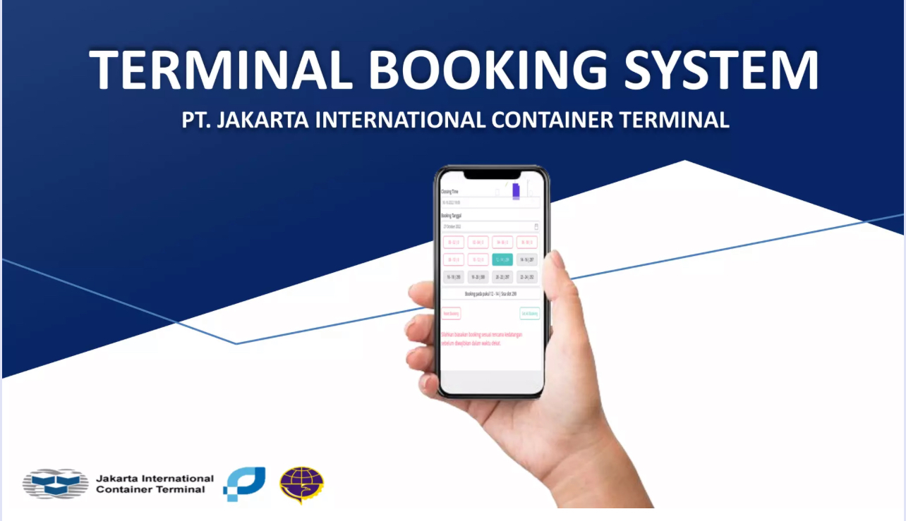 Terminal Booking System (TBS) juga bisa diakses melalui smartphone. (Dok Warta Lentera)