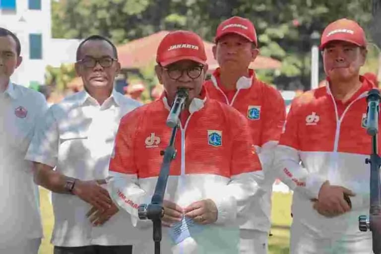 Gubernur DKI Jakarta Pramono Anung mengapresiasi prestasi kontingen DKI Jakarta di ajang Pekan Olahraga Pelajar Nasional (POPNAS) XVII dan Pekan Paralimpik Pelajar Nasional (PEPARPENAS) XI 2025. (Istimewa)