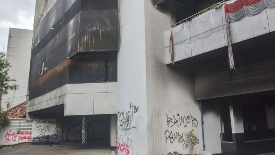 Gedung ACC Kwitang, Jakarta Pusat, tempat ditemukannya dua kerangka manusia. (dok.Antara)