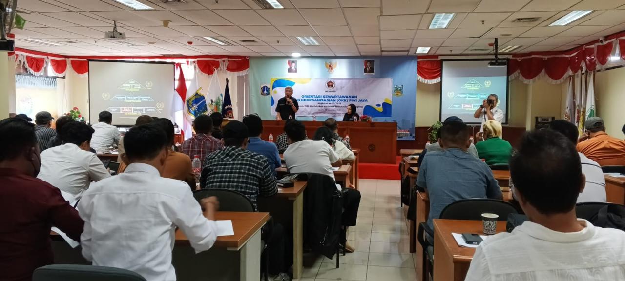 OKK PWI Jaya Angkatan ke-23 tahun 2025 sukses digelar di Kantor Wali Kota Jakarta Selatan, Rabu (19/11/2025). (Istimewa)