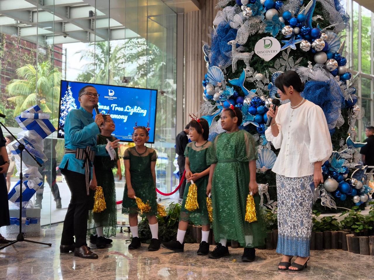 Suasana Natal dan Tahun Baru 2026 di Hotel Discovery Ancol. (Foto : Vita Kartono)
