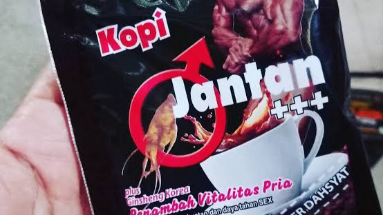 Produk kopi jantan yang masuk daftar hitam BPOM (Foto: Instagram)