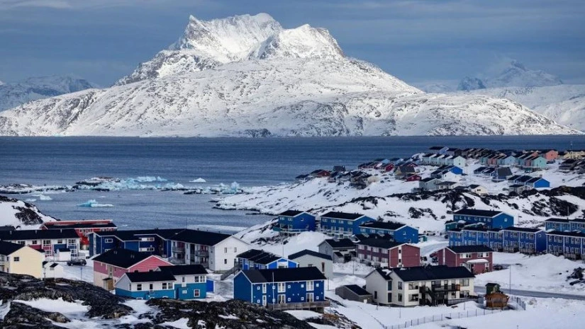 Tampak pemandangan serba salju di Greenland. (istimewa) 