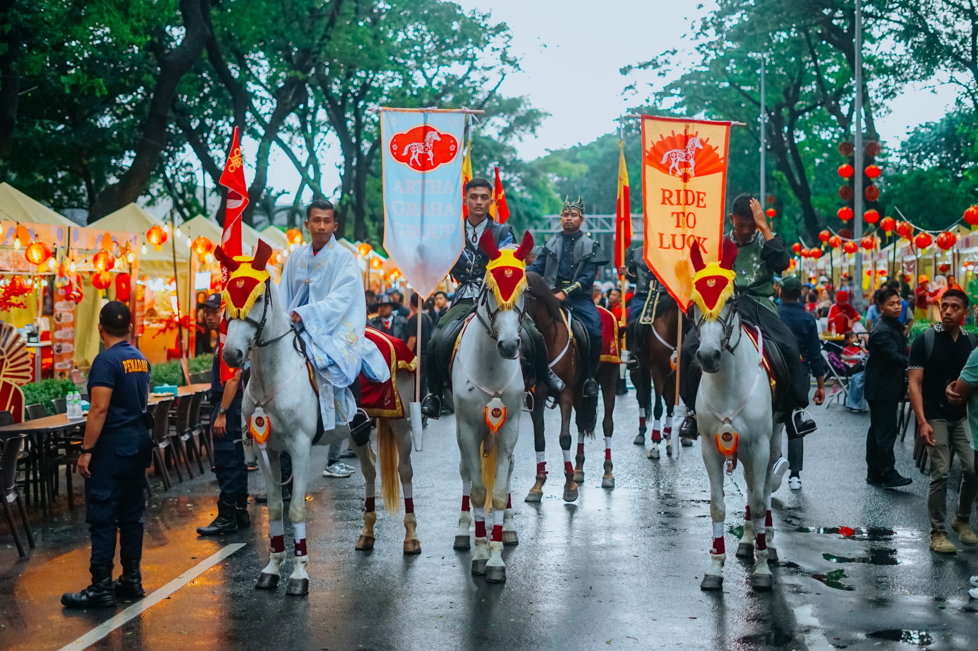 Perayaan Lunar New Year 2026 di SCBD, Jakarta. (dok Artha Graha Peduli) 