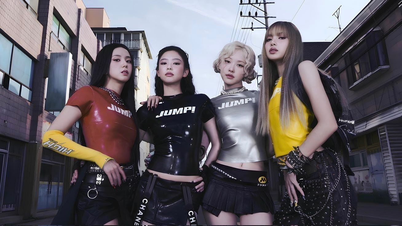 Personel grup K-Pop Blackpink. (Instagram @blackpinkofficial)